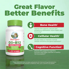 D3 + B12 Gummies (Strawberry)