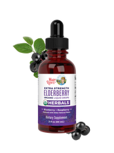 Organic Elderberry Extra Strength Liquid Drops