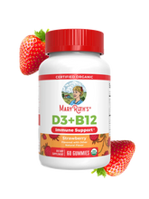 Organic D3+B12 Gummies