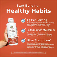 Turkey Tail Mushroom Liposomal