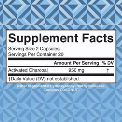 Activated Charcoal Capsules