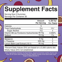 Melatonin Sleep Gummies (Passion Fruit Jasmine Tea)
