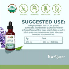Organic Adrenal & Focus Herbal Blend