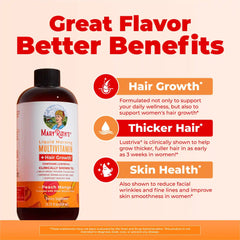 Liquid Morning Multivitamin + Hair Growth