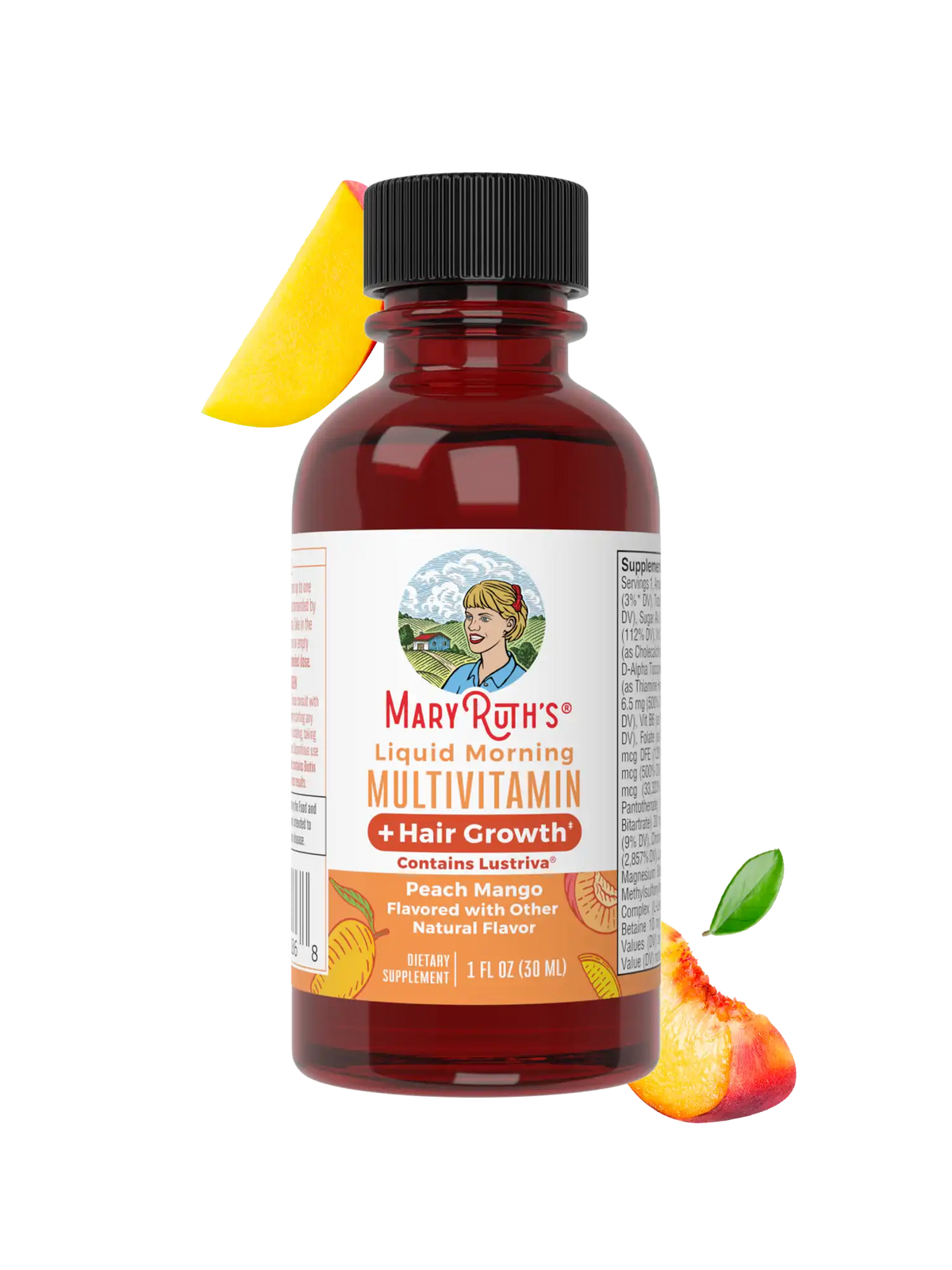 Liquid Morning Multivitamin + Hair Growth Travel Pack