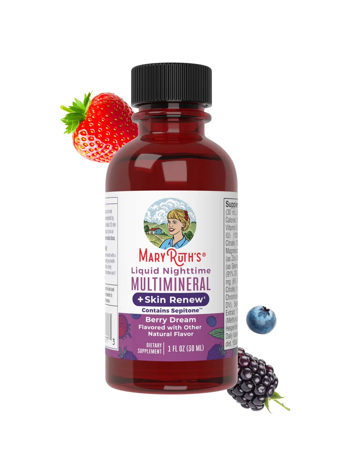Liquid Nighttime Multimineral + Skin Renew Travel Pack
