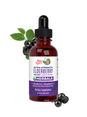 Organic Elderberry Extra Strength Liquid Drops