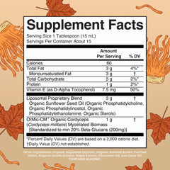 Organic Cordyceps Mushroom Liposomal