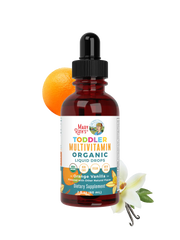 Organic Toddler Multivitamin Liquid Drops With Iron