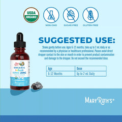 Organic Infant Liquid Zinc